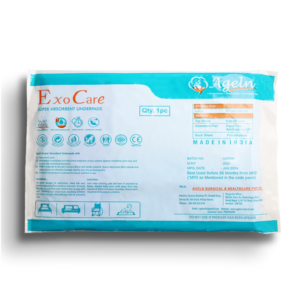 ISH Care Incontinence Sheet Pack of 1 (10 Sheets) | Super Absorbent Underpads | High Absorbency, Leak-Proof Design, and Eco-Conscious | Soft and Gentle on Skin | Odor Control Technology | Easy to Use and Replace